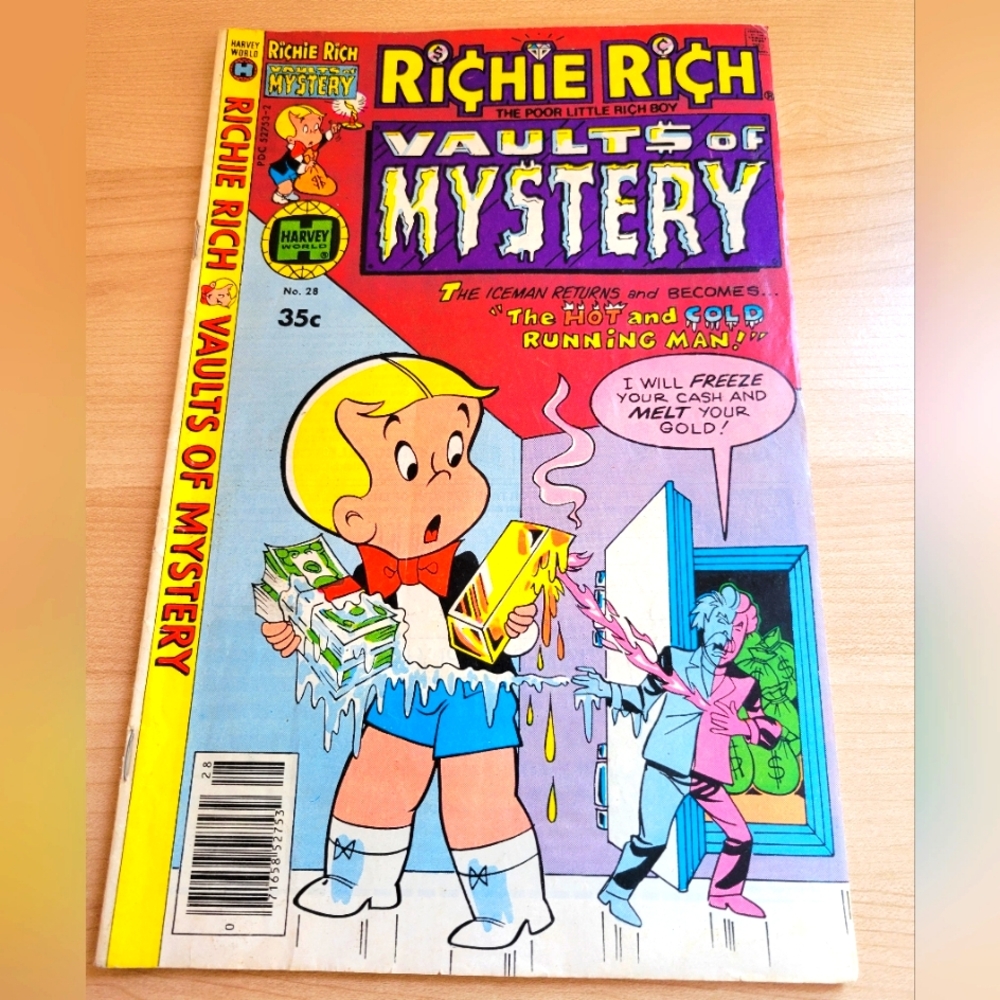 Richie Rich Vaults of Mystery Comic Book